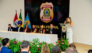 Nova superintendente regional da Polícia Federal em Alagoas toma posse