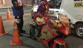 'Homem de Ferro' é parado durante Operação Lei Seca no Rio de Janeiro