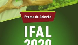 Ifal realiza provas de exame de seleção em 15 municípios