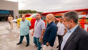 Governador inaugura aeroporto para aviação executiva em Marechal Deodoro