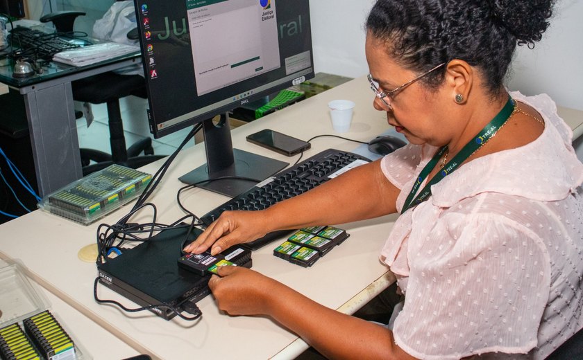 TRE inicia geração das mídias para preparação das urnas eletrônicas