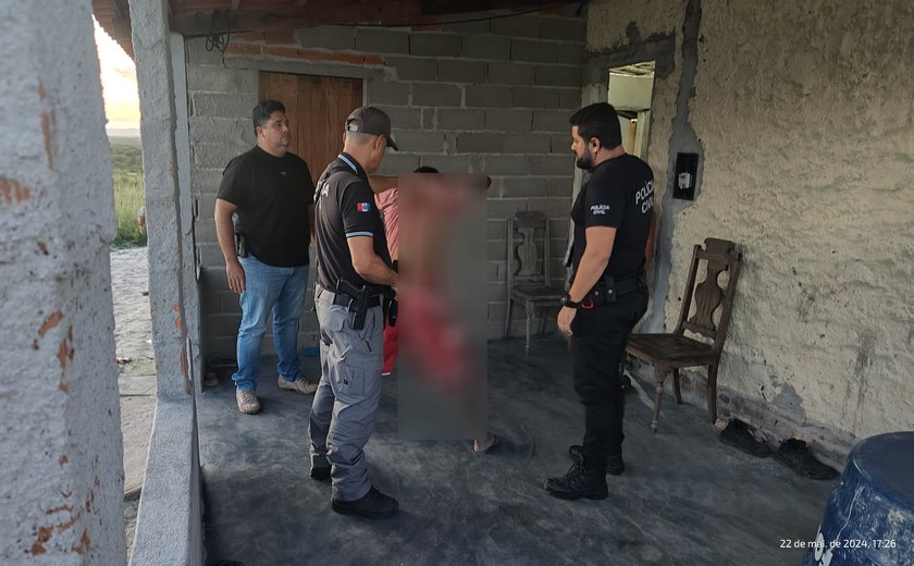 Homem que abusou menina de 13 anos é preso no Sertão de Alagoas