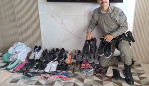 Projeto Tênis Solidário apoiado pelo 8º BPM arrecada calçados para ação social em Rio Largo