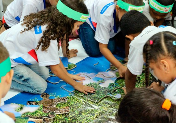 Educação ambiental: projeto “Sede de Aprender” participa de ação com alunos da rede pública estadual