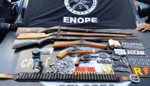 10º BPM cumpre sete mandados de prisão e apreende seis armas de fogo