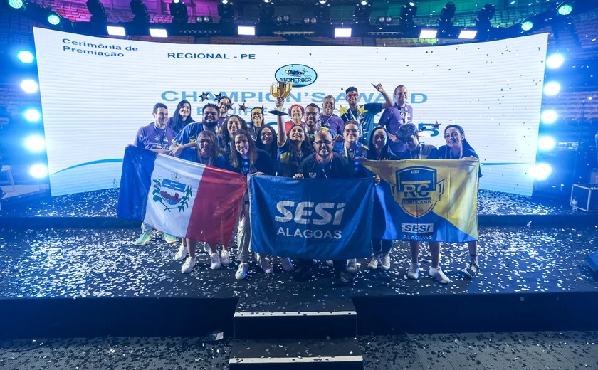 Desafio do Robô: Escola Sesi/AL vence torneio regional de robótica em Recife