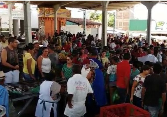 Defensoria recomenda que aglomerações sejam contidas no mercado do peixe de Palmeira