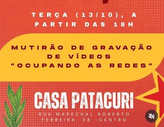 Artistas de Alagoas promovem mutirão de vídeos em apoio à reeleição de Lula