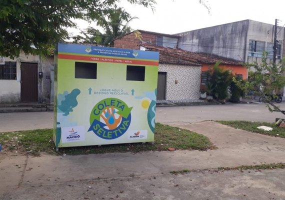 Reciclagem: oito novos PEVs são instalados em Maceió