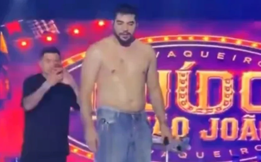 Nattan faz show bêbado e pede desculpas ao público; veja vídeo