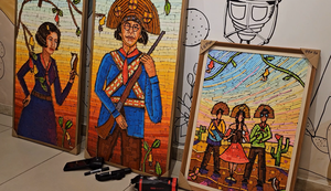 Polícia Civil recupera obras de arte roubadas de artista plástica