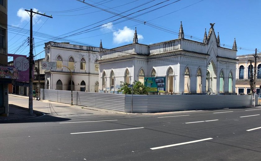 Prefeitura de Maceió inicia obras de revitalização no prédio da antiga Intendência