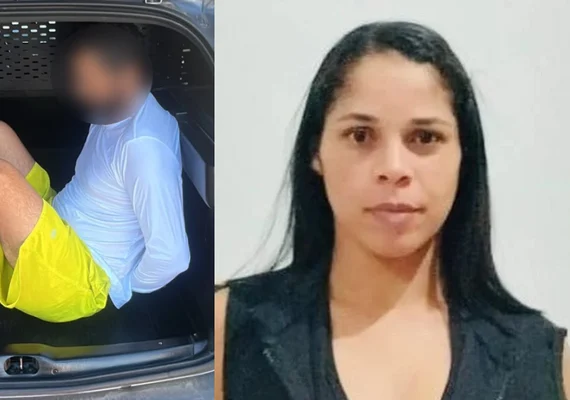 Ex é preso suspeito de espancar e matar mulher em Arapiraca