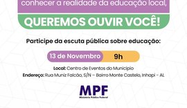 Projeto MPEduc: MPF realiza segunda escuta pública em Inhapi