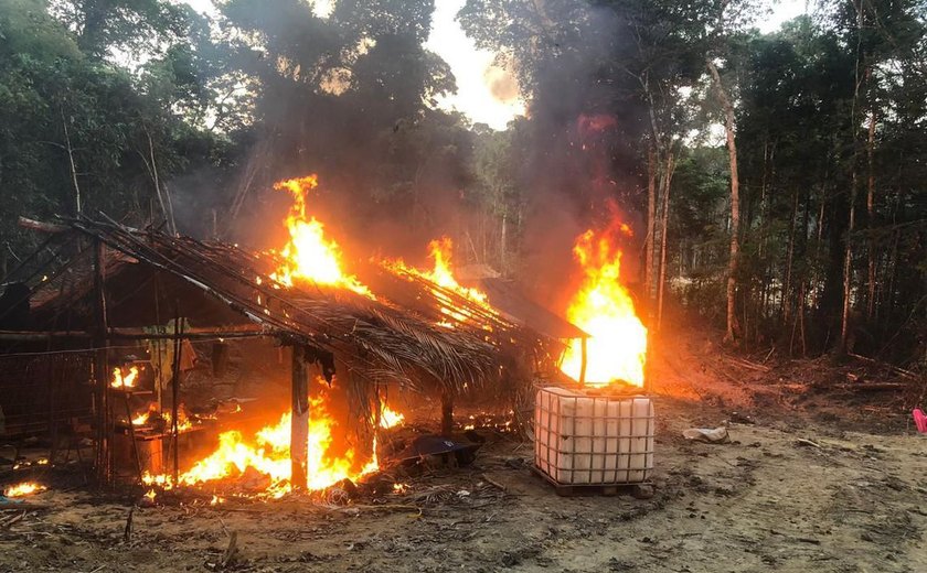 Exército prende garimpeiros em unidades de conservação do Amazonas