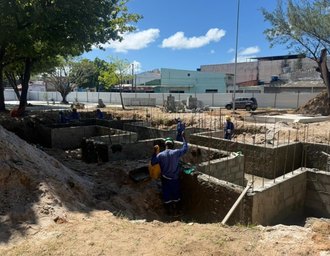 Praça da Faculdade passa por requalificação completa