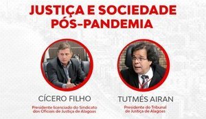Live: presidente do TJ debate nesta terça reabertura do Judiciário