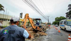 Prefeitura executa obra de drenagem na Durval de Goés Monteiro