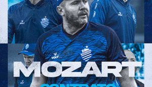 CSA anuncia oficialmente a renovação com o técnico Mozart para a temporada 2022