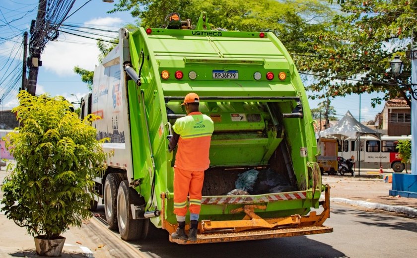 Maceió conta com coleta de lixo acima da média nacional