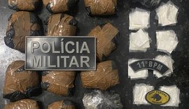 Mais de 20 armas de fogo e 19 quilos de drogas são apreendidos esta semana