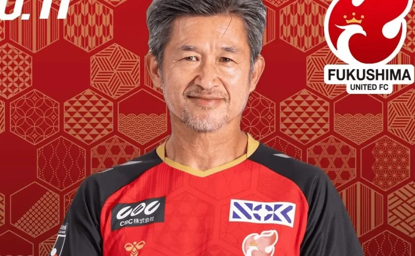 Aos 59 anos, Kazu Miura marca gol no futebol japonês e ajuda time a avançar na Copa do Imperador