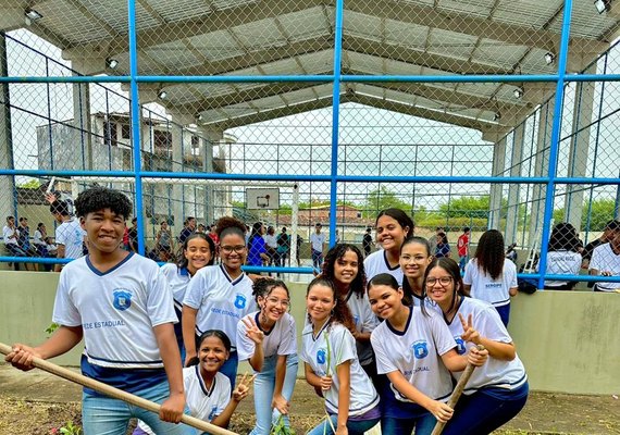 Escola de Alagoas participa de gincana socioambiental comunitária