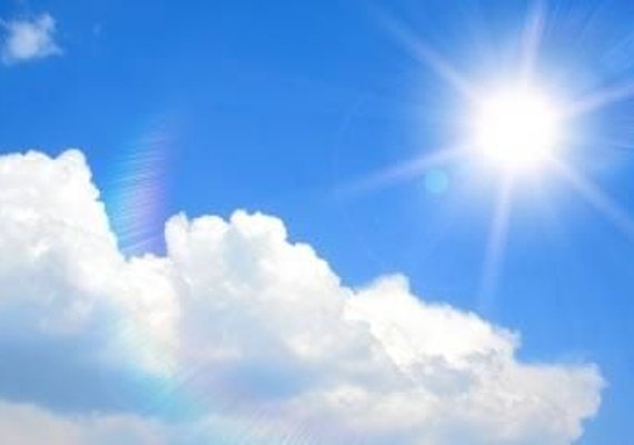 Previsão de tempo nublado no sábado e domingo de sol em Alagoas