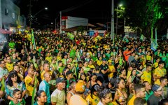 Comício na Barra de Santo Antônio