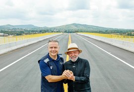 Ponte entregue por presidente Lula e Renan Filho conecta Tocantins e Pará