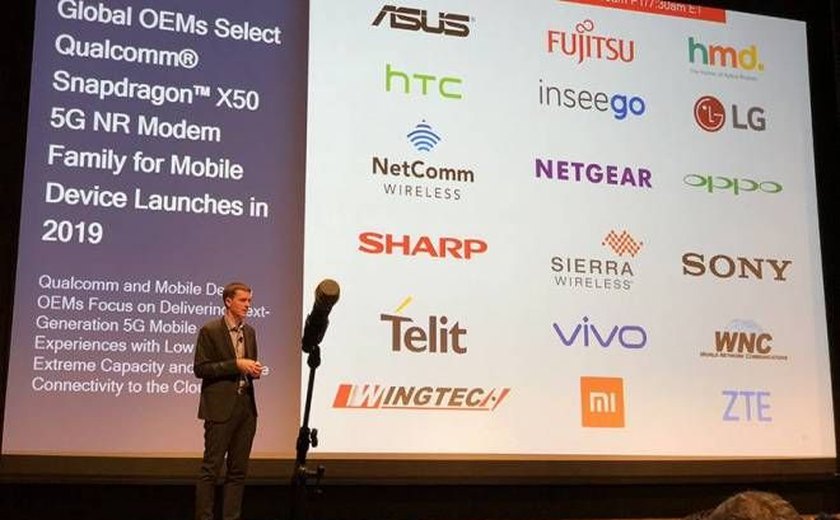 Primeiros smartphones e redes 5G do mundo devem chegar em 2019