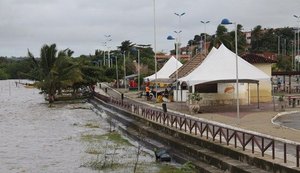 Nível das lagoas apresenta redução e famílias começam a voltar para casa