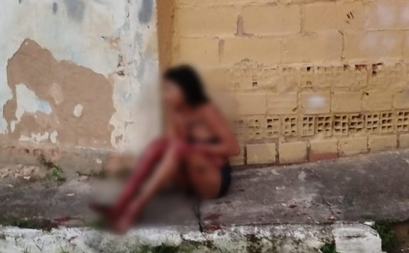 Mulher vitíma de atentado à bala é encontrada ensanguentada no Vergel