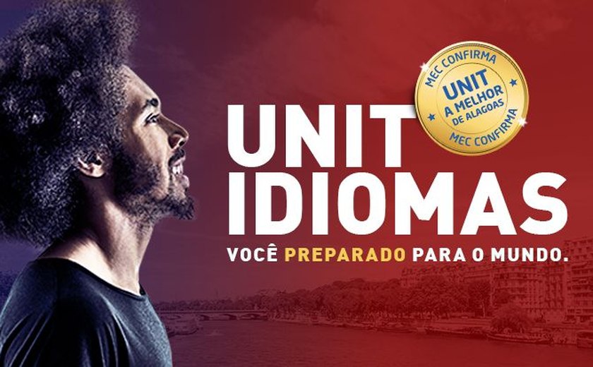 Unit/AL abre inscrição de 130 vagas para os cursos de idiomas