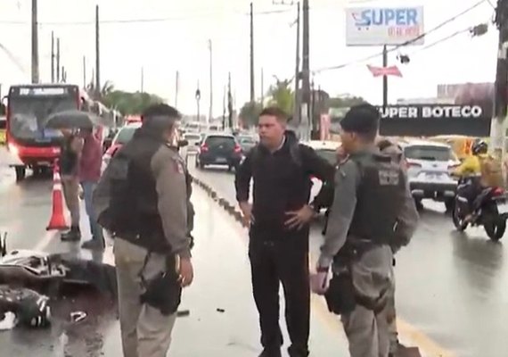 Vídeo mostra momento de acidente com dois mortos na Via Expressa