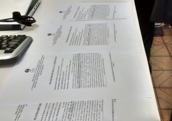 Força-tarefa do Gecoc faz operação nos municípios de Água Branca e Mata Grande