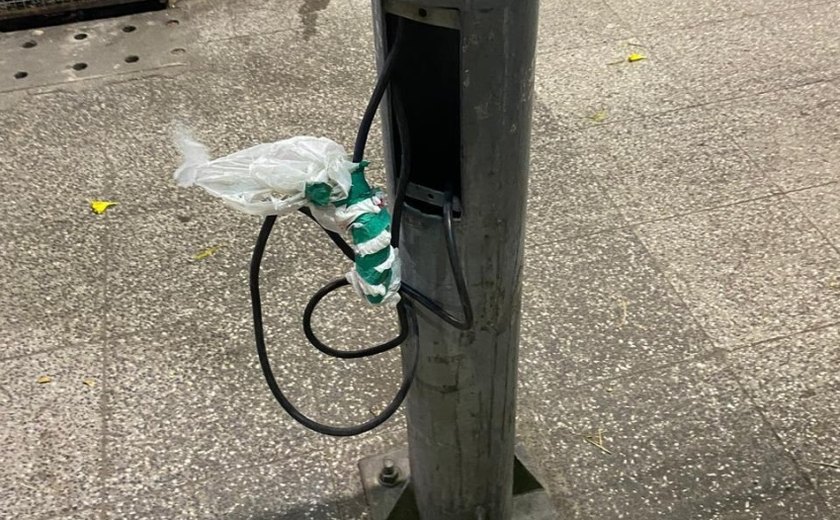 Furtos de energia deixam Centro de Maceió às escuras e prejudicam a população