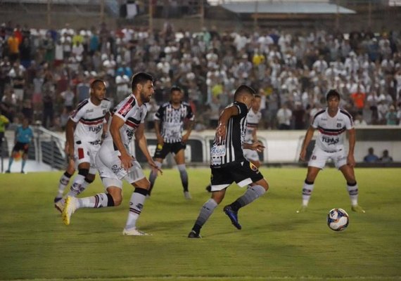 Botafogo-PB e Santa Cruz empatam pela Série C e não sobem na tabela