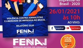 FENAJ lança nesta terça-feira (26) seu Relatório da Violência contra Jornalistas