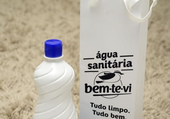 Bem-te-vi lança água sanitária  e promete conquistar os consumidores