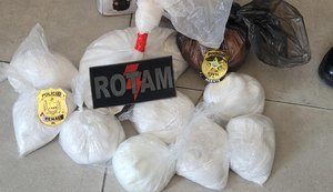 PM apreende 24,5 Kg de drogas em três bairros de Maceió