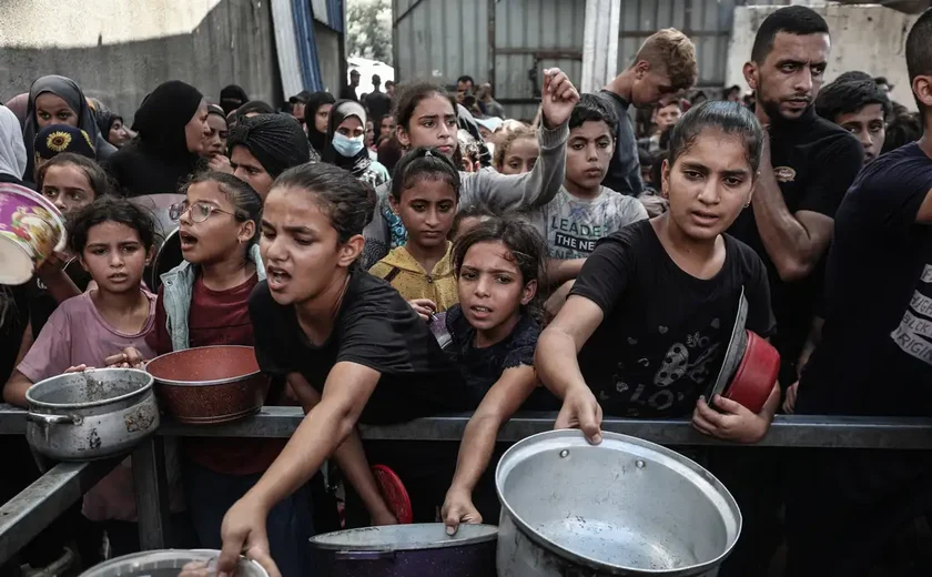 Desnutrição infantil em Gaza atinge novo recorde em agosto, diz Unicef