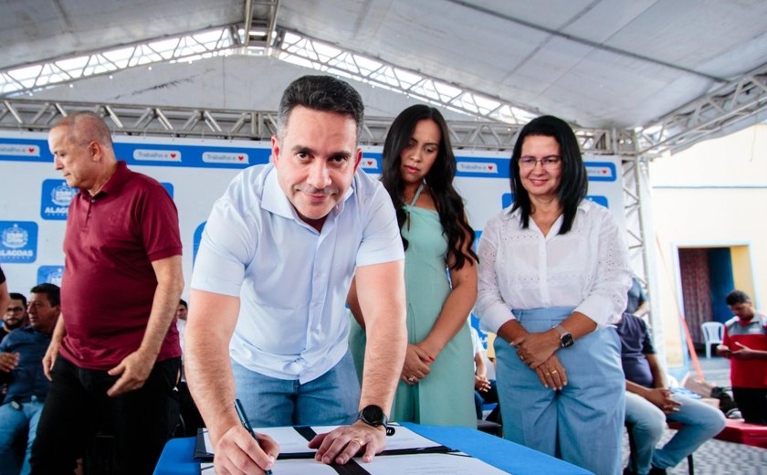 Governo de Alagoas faz investimentos na educação e infraestrutura em Água Branca