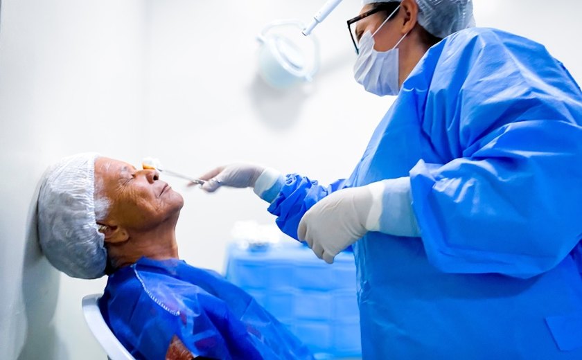 Hospital da Cidade recebe pacientes de Porto Calvo para cirurgias do Programa Olhar da Gente