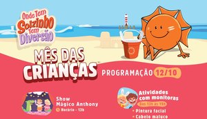 Programação especial, com eventos gratuitos, celebra Dia das Crianças no Maceió Shopping