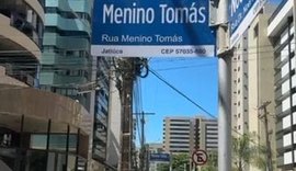 Rua Menino Tomás será inaugurada nesta sexta-feira e eterniza memória de criança em Maceió