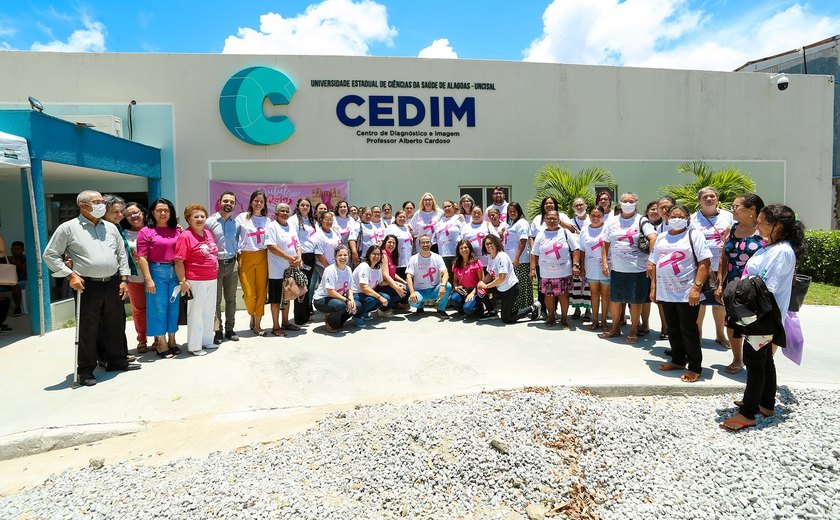 Cedim lança campanha Outubro Rosa com mutirão de mamografias