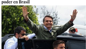 Imprensa internacional repercute a vitória de Bolsonaro na eleição presidencial