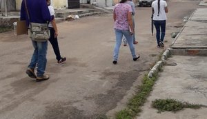 Agentes de saúde de Delmiro/AL vão às ruas detectar casos da Covid-19 e de outras viroses