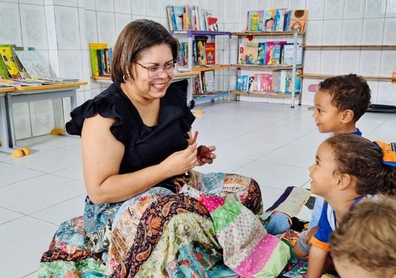 Ações de mediação de leitura na Educação Infantil ganham destaque em Maceió
